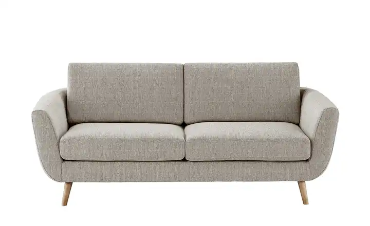 SOHO Sofa braun - Webstoff Smilla 