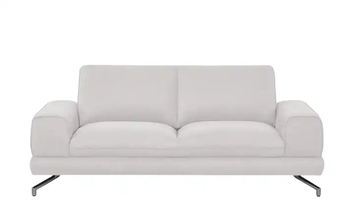 smart Sofa weiß - Webstoff Bonika