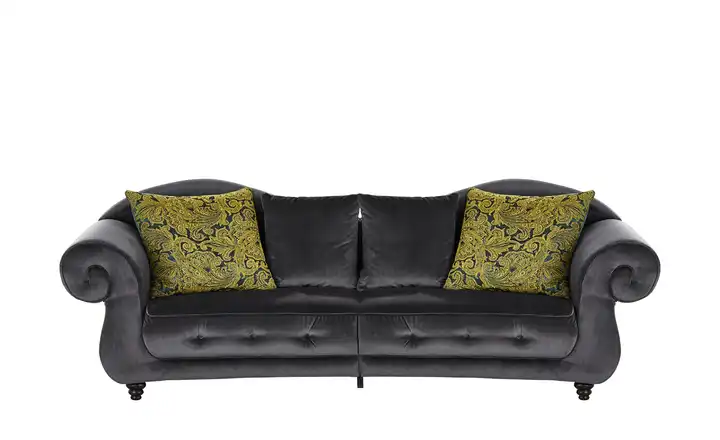  Design Big Sofa anthrazit - Mikrofaser Nobody