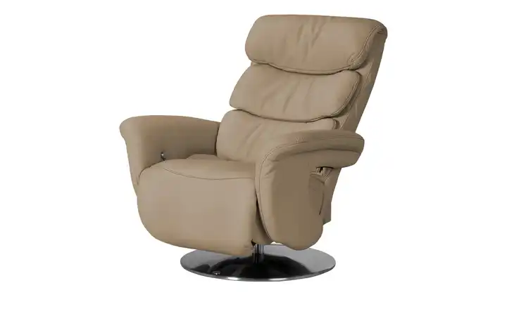 himolla Leder-Relaxsessel beige - Leder 7628