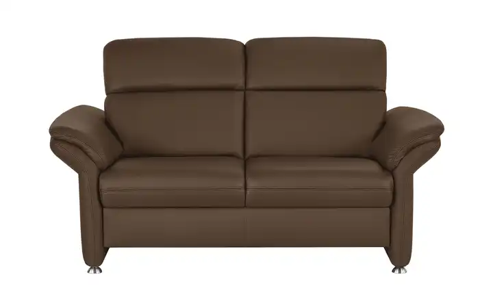 meinSofa Einzelsofa braun - Leder Manon