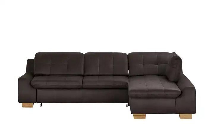 Lounge Collection Ecksofa anthrazit - Mikrofaser Davinci