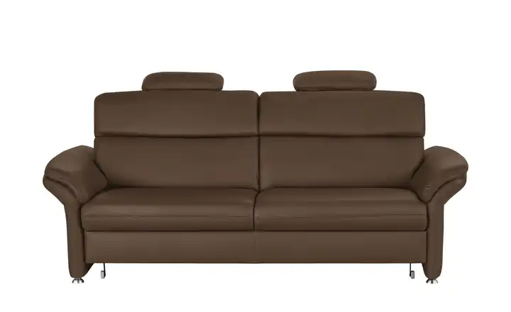 meinSofa Einzelsofa braun - Leder Manon