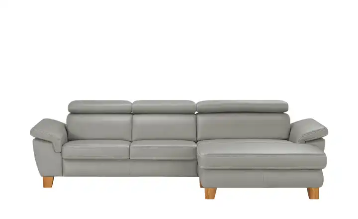 Gray & Jones Leder-Ecksofa  Indra