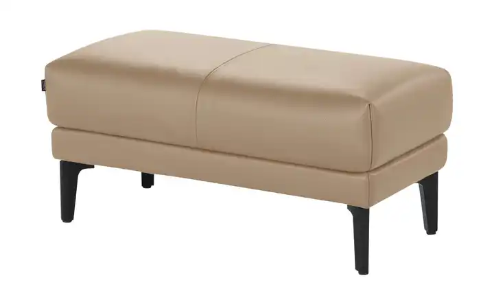 hülsta Sofa Polsterbank aus Leder  HS 450