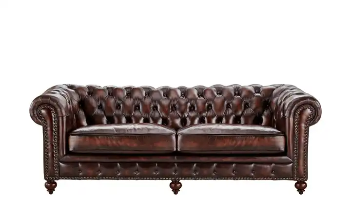 uno Sofa im Vintagelook Chesterfield