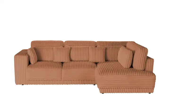  Ecksofa  in modernem Breitcord Torrino