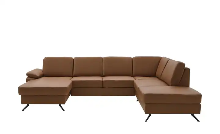 meinSofa Wohnlandschaft mit Sitz- und Rückenbezug aus Leder Kathi