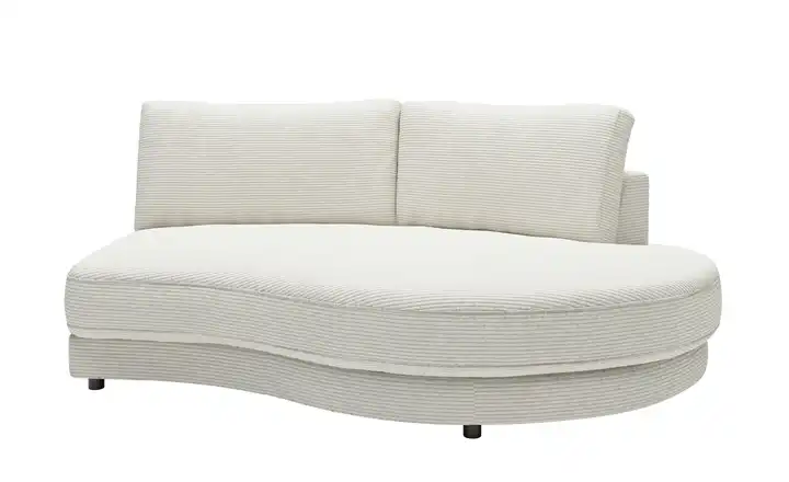 Jette Home Element Abschluss rund rechts in Cord Modulsofa Sila