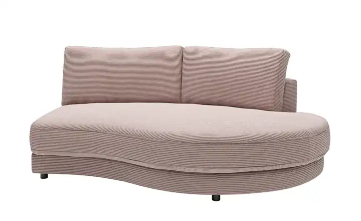 Jette Home Element Abschluss rund rechts in Cord Modulsofa Sila