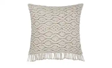 como Kissen  Macrameoptik