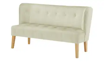 switch Küchensofa Samt Bella Hellbeige 180 cm