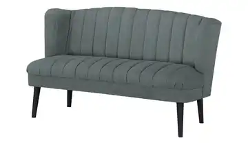 Switch Refresh Küchensofa Samt Rina 180 cm Grau Webstoff fein
