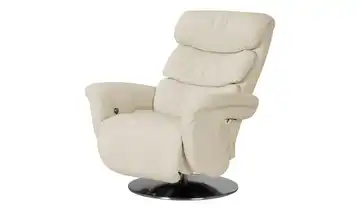 himolla Leder-Relaxsessel creme - Leder 7628
