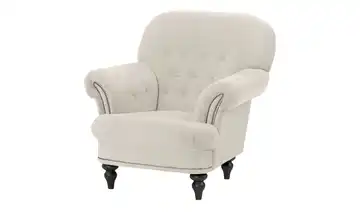 smart Sessel weiß - Stoff Sissi Wollweiß