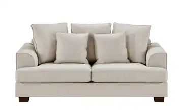 SOHO Sofa braun - Webstoff Franka