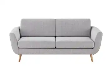 SOHO Sofa grau - Webstoff Smilla