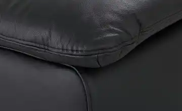  Sofa schwarz - Leder Fiodora