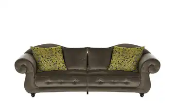 Design Big Sofa braun - Mikrofaser Nobody Braun
