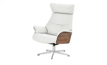 Relaxsessel weiß - Leder Air Spezielle Maße: Rückenhöhe: 58 cm, Spezielle Maße: Rückenhöhe: 58 cm 47, Sitzhöhe: 47 cm Weiß