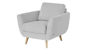 SOHO Sessel grau - Stoff Smilla
