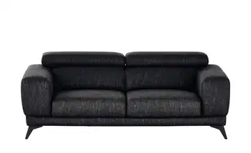 smart Sofa schwarz - Webstoff Opera 2,5 Schwarz