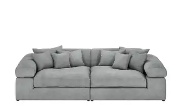smart Big Sofa grau - Flachgewebe Lianea Flachgewebe Silbergrau
