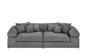smart Big Sofa grau - Flachgewebe Lianea Flachgewebe Grau
