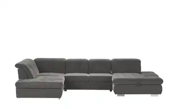 Lounge Collection Wohnlandschaft mit verschiedenen Funktionen Spencer Grau links Erweiterte Funktion