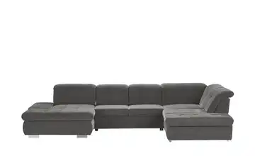 Lounge Collection Wohnlandschaft mit verschiedenen Funktionen Spencer rechts Grau Grundfunktion