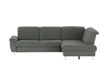 Diva Ecksofa Diva Lounge Steingrau rechts Grundfunktion