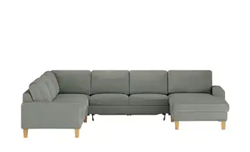 Max Schelling Wohnlandschaft Maximum Erweiterte Funktion eckig Steingrau links