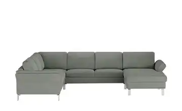 Max Schelling Wohnlandschaft Maximum Steingrau Grundfunktion Metall links