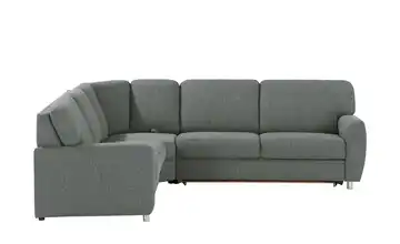 smart Ecksofa Valencia Grau links Erweiterte Funktion Armlehne A4