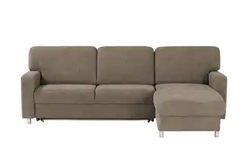 smart Ecksofa Valencia rechts Schlamm Armlehne A1 Erweiterte Funktion