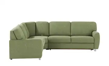 smart Ecksofa Valencia Grün links Erweiterte Funktion Armlehne A4