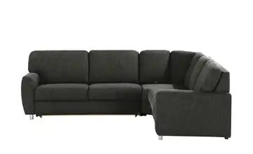 smart Ecksofa Valencia Schwarz Armlehne A4 rechts Erweiterte Funktion