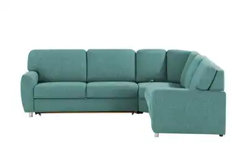 smart Ecksofa Valencia Petrol Armlehne A4 rechts Erweiterte Funktion