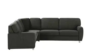 smart Ecksofa Valencia links Schwarz Armlehne A4 ohne