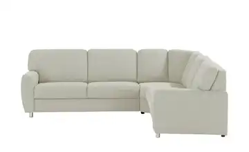 smart Ecksofa Valencia Silbergrau Armlehne A4 rechts ohne