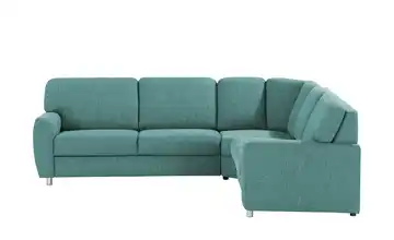 smart Ecksofa Valencia Petrol Armlehne A4 rechts ohne