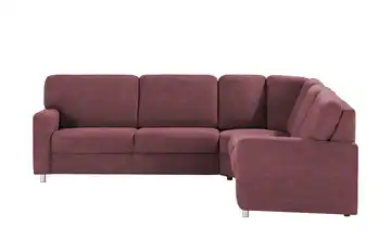 smart Ecksofa Valencia Bordeauxrot Armlehne A1 rechts ohne