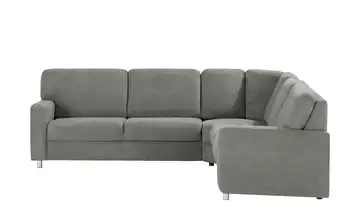 smart Ecksofa Valencia rechts Hellgrau Armlehne A1 ohne