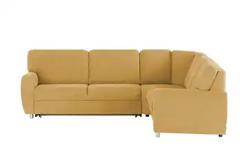 smart Ecksofa Valencia Gelb Armlehne A4 rechts Erweiterte Funktion