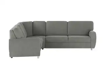 smart Ecksofa Valencia links Hellgrau Armlehne A4 ohne