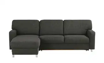 smart Ecksofa Valencia Schwarz Armlehne A1 links Erweiterte Funktion