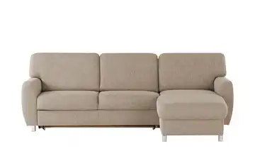 smart Ecksofa Valencia Moccabraun Armlehne A4 rechts Erweiterte Funktion