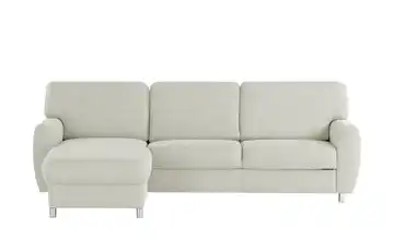 smart Ecksofa Valencia Silbergrau ohne Armlehne A4 links