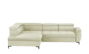 switch Ecksofa Denvo Beige links Grundfunktion