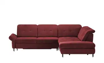 Lounge Collection Ecksofa Sally rechts Rot Erweiterte Funktion